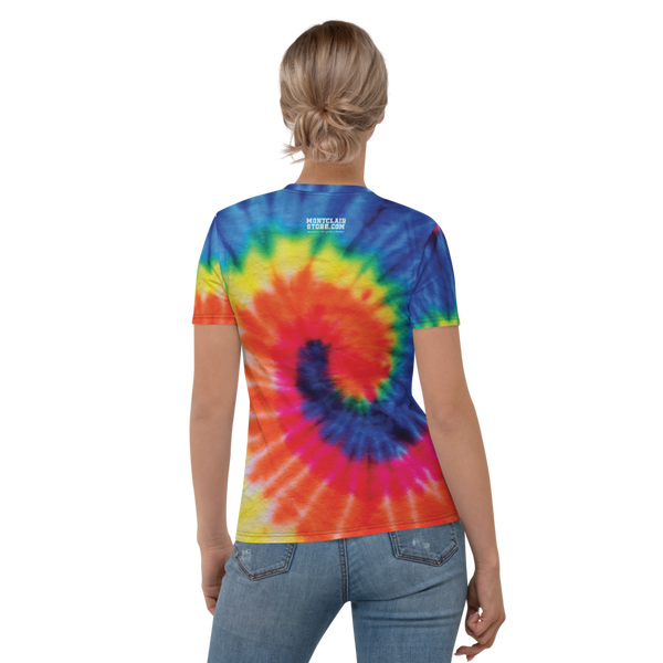 The Hippie - Rainbow - Faux Tie Dye - Women's T-shirt