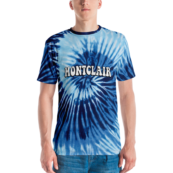 The Hippie - True Blue - Faux Tie Dye - Men's T-shirt