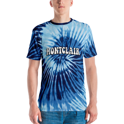 The Hippie - True Blue - Faux Tie Dye - Men's T-shirt