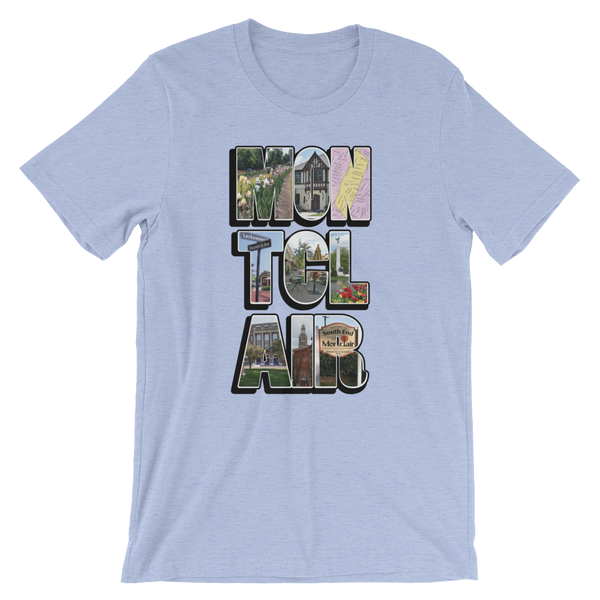 The 'Clair Collage - Unisex short sleeve t-shirt