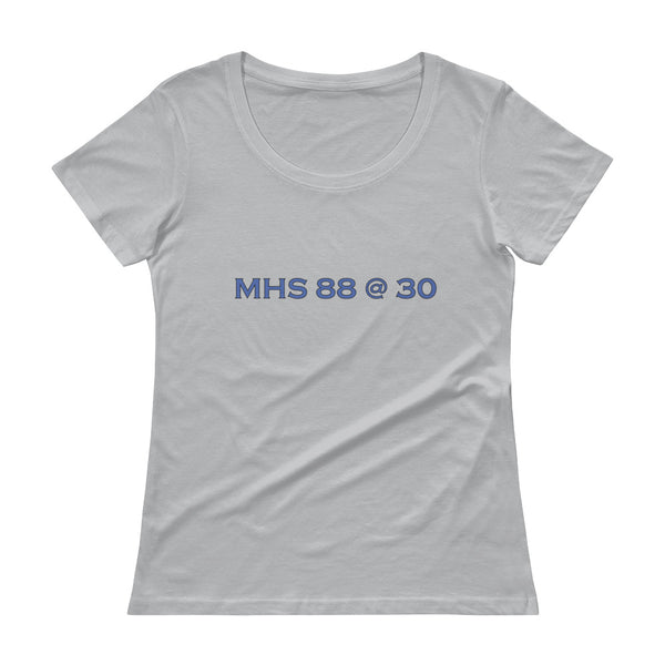 MHS88@30 - Classic Chill - Ladies' Scoopneck T-Shirt