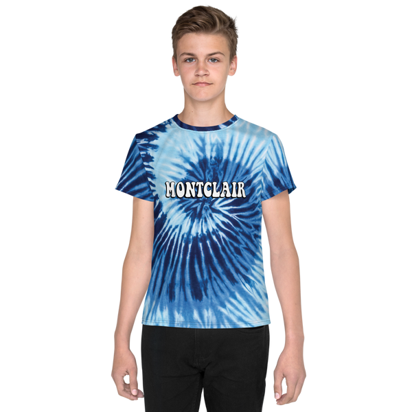 The Hippie - True Blue - Faux Tie Dye - Unisex Youth T-Shirt