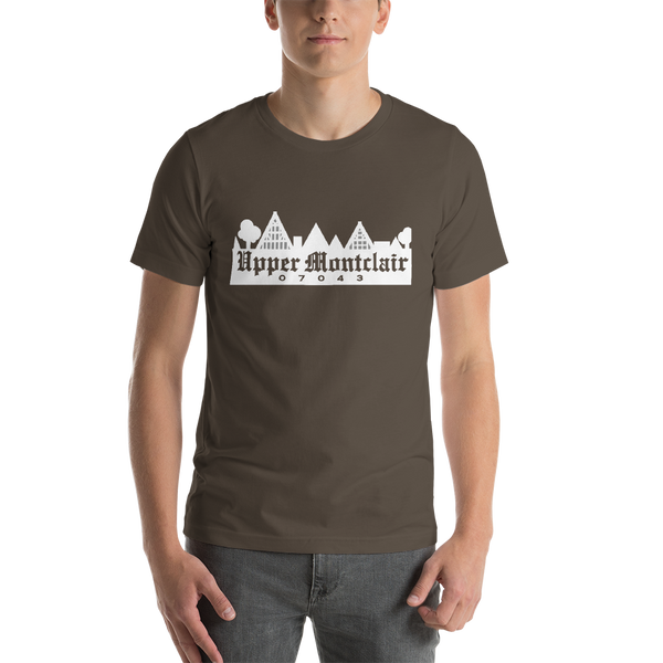 Upper Montclair 07043 - Dark Short-Sleeve Unisex T-Shirt