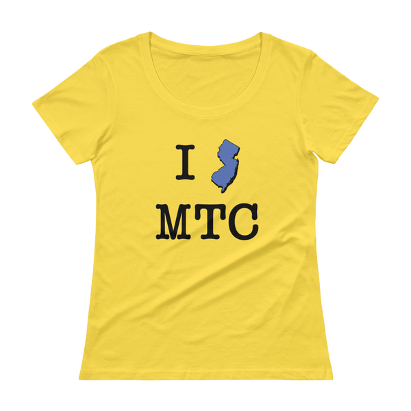 I NJ MTC - Ladies' Scoopneck T-Shirt