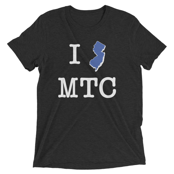 I NJ MTC - Bella+Canvas - Tri-Blend Unisex Short sleeve t-shirt (dark)