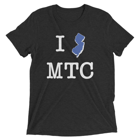 I NJ MTC - Bella+Canvas - Tri-Blend Unisex Short sleeve t-shirt (dark)