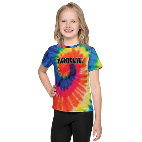 The Hippie - Rainbow - Faux Tie Dye - Unisex Kids T-Shirt