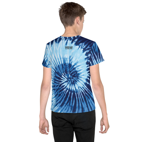 The Hippie - True Blue - Faux Tie Dye - Unisex Youth T-Shirt