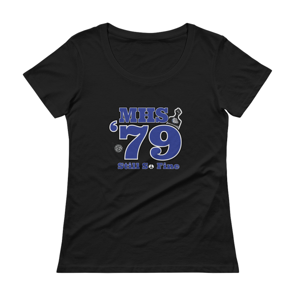 MHS Class of 1979 - Ladies' Scoopneck T-Shirt