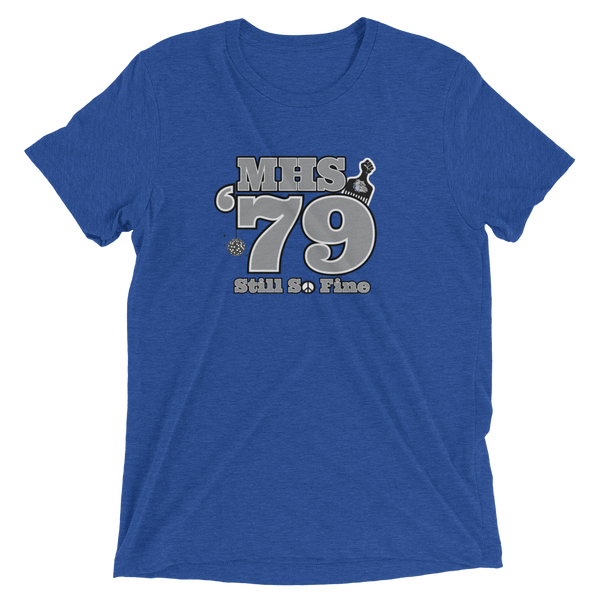 MHS Class of 1979 - Unisex Tri-Blend Short sleeve t-shirt