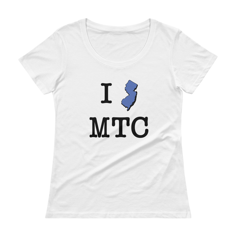I NJ MTC - Ladies' Scoopneck T-Shirt
