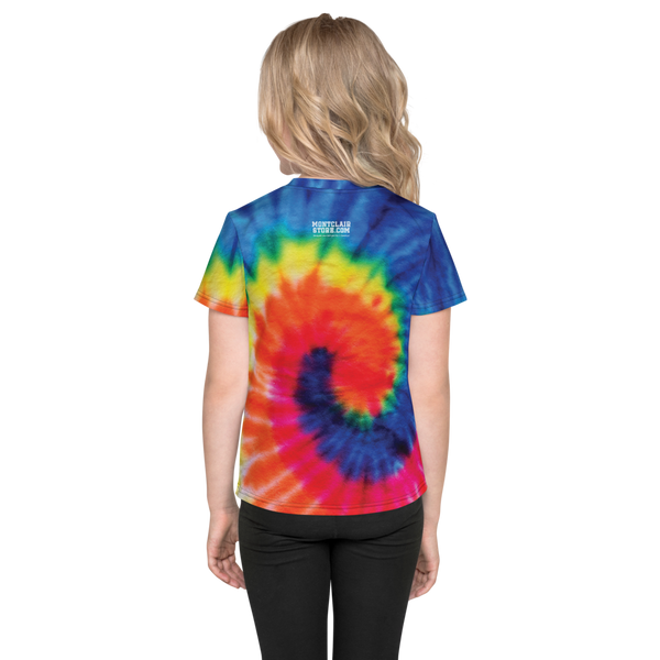 The Hippie - Rainbow - Faux Tie Dye - Unisex Kids T-Shirt