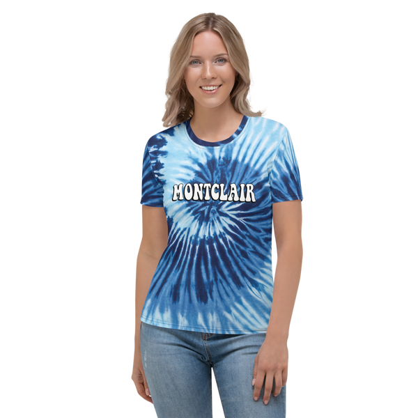 The Hippie - True Blue - Faux Tie Dye - Women's T-shirt