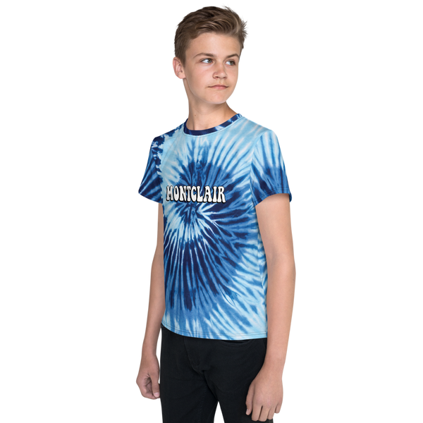 The Hippie - True Blue - Faux Tie Dye - Unisex Youth T-Shirt