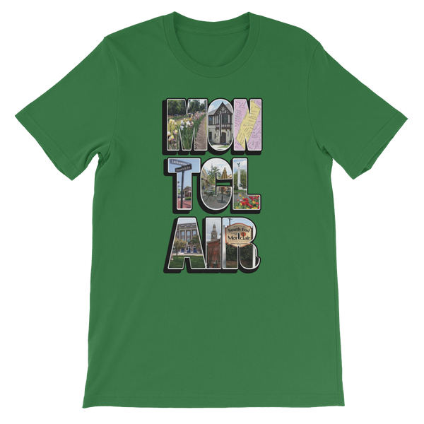 The 'Clair Collage - Unisex short sleeve t-shirt
