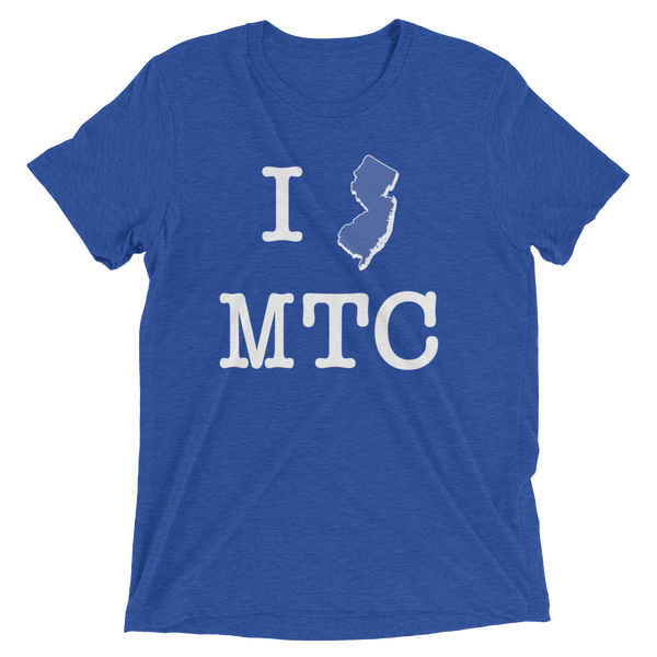 I NJ MTC - Bella+Canvas - Tri-Blend Unisex Short sleeve t-shirt (dark)