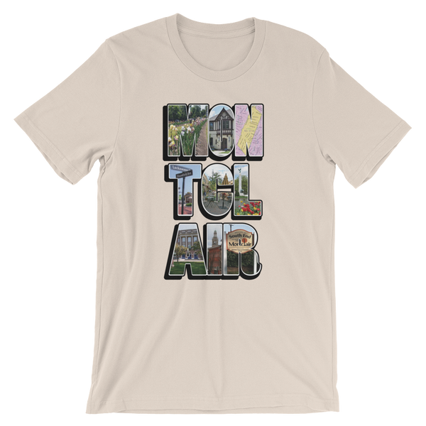 The 'Clair Collage - Unisex short sleeve t-shirt