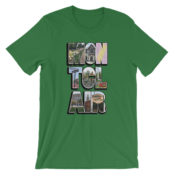 The 'Clair Collage - Unisex short sleeve t-shirt