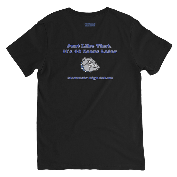 MHS Class of 1979 - Unisex Short Sleeve V-Neck T-Shirt