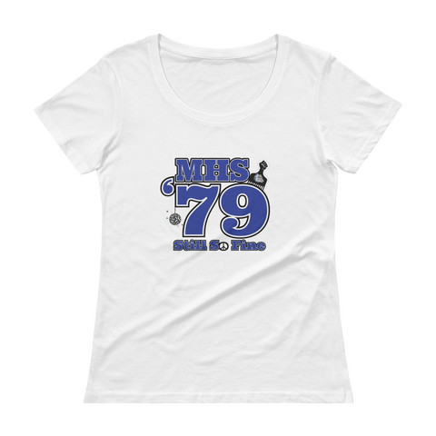 MHS Class of 1979 - Ladies' Scoopneck T-Shirt