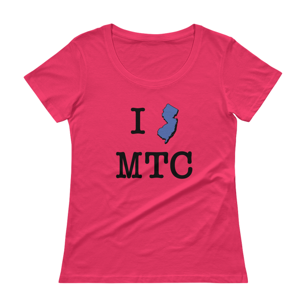 I NJ MTC - Ladies' Scoopneck T-Shirt
