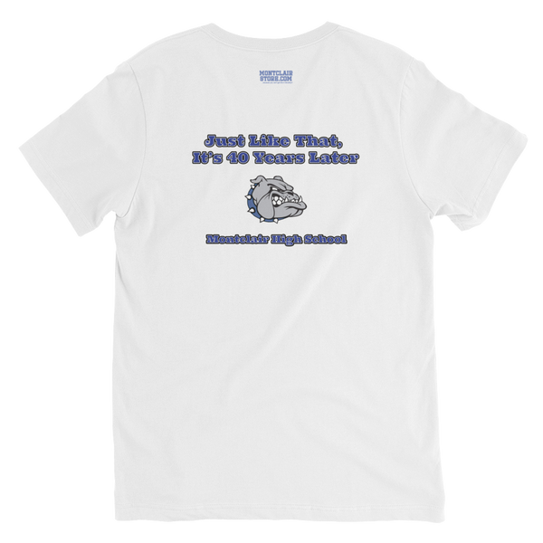 MHS Class of 1979 - Unisex Short Sleeve V-Neck T-Shirt