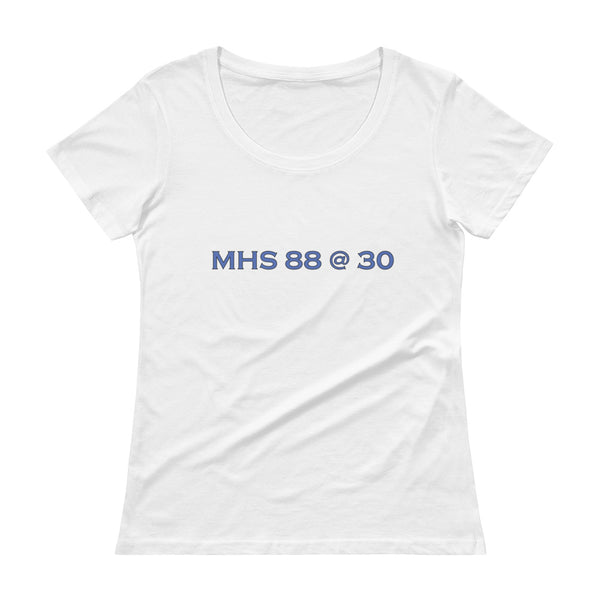 MHS88@30 - Classic Chill - Ladies' Scoopneck T-Shirt