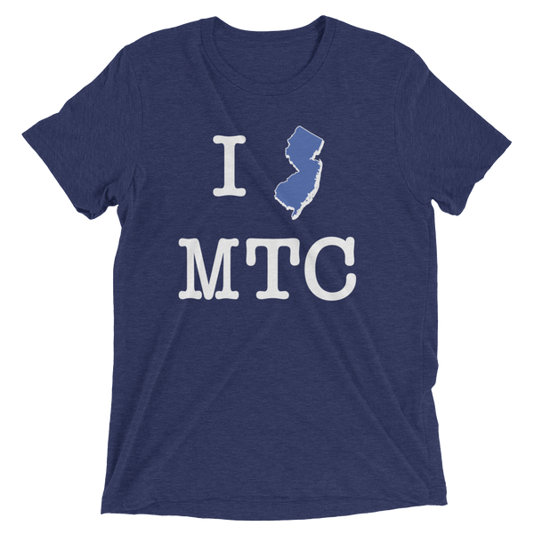 I NJ MTC - Bella+Canvas - Tri-Blend Unisex Short sleeve t-shirt (dark)