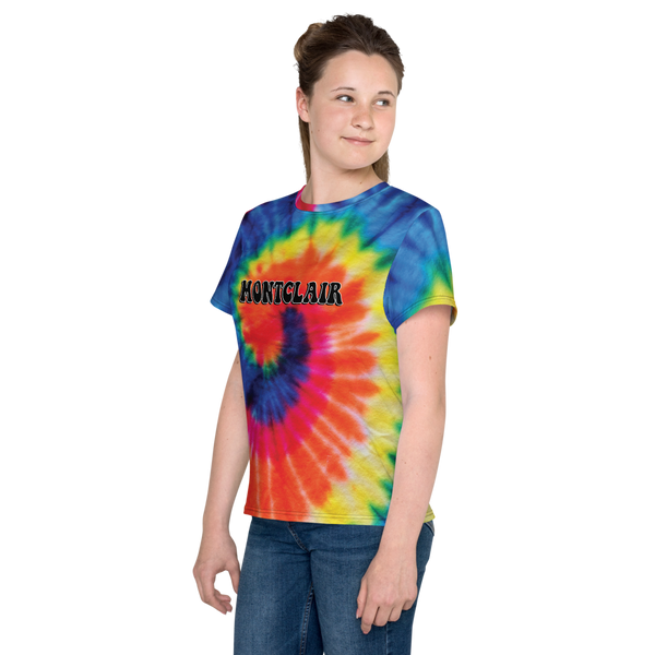 The Hippie - Rainbow - Faux Tie Dye - Unisex Youth T-Shirt