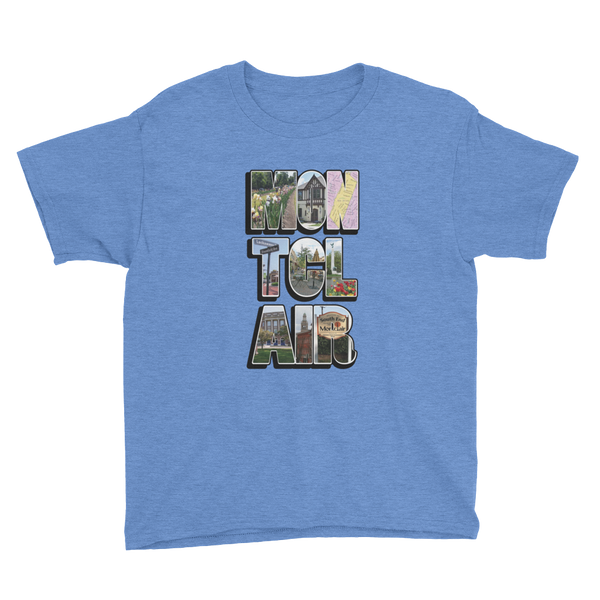 The 'Clair Collage - Youth Short Sleeve T-Shirt